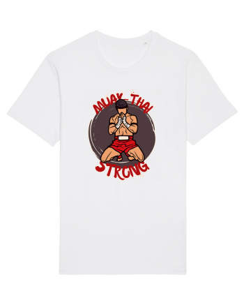 Muay Thai Fighter White