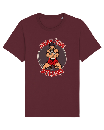 Muay Thai Fighter Burgundy