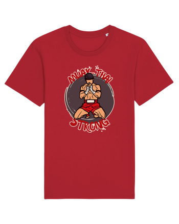 Muay Thai Fighter Red