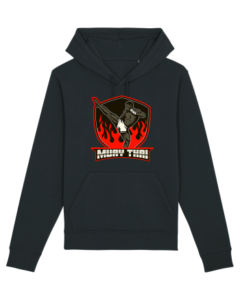 Muay Thai Fighter Black
