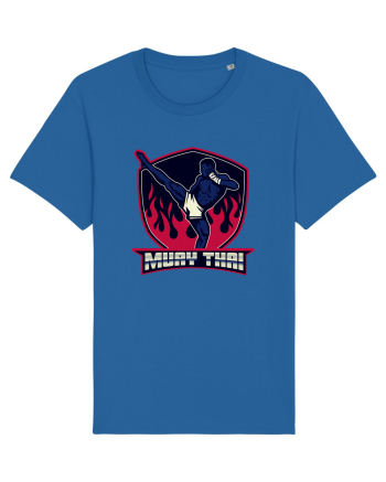 Muay Thai Fighter Royal Blue