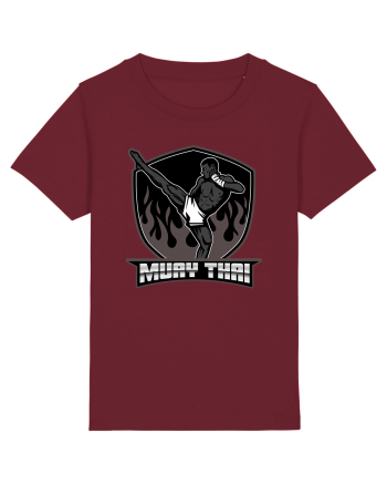 Muay Thai Fighter Burgundy