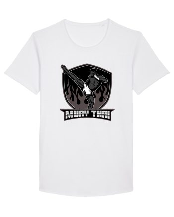 Muay Thai Fighter White