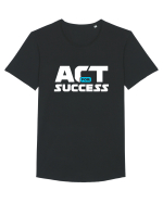 Act For Success Tricou mânecă scurtă guler larg Bărbat Skater