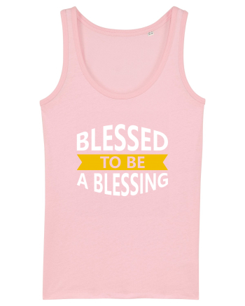 Blessed To Be Blessing Cotton Pink