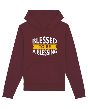 Blessed To Be Blessing Burgundy
