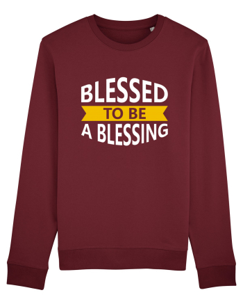 Blessed To Be Blessing Burgundy