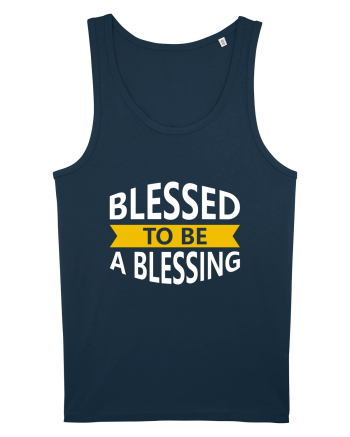 Blessed To Be Blessing Navy