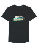 Born To Win Tricou mânecă scurtă guler larg Bărbat Skater