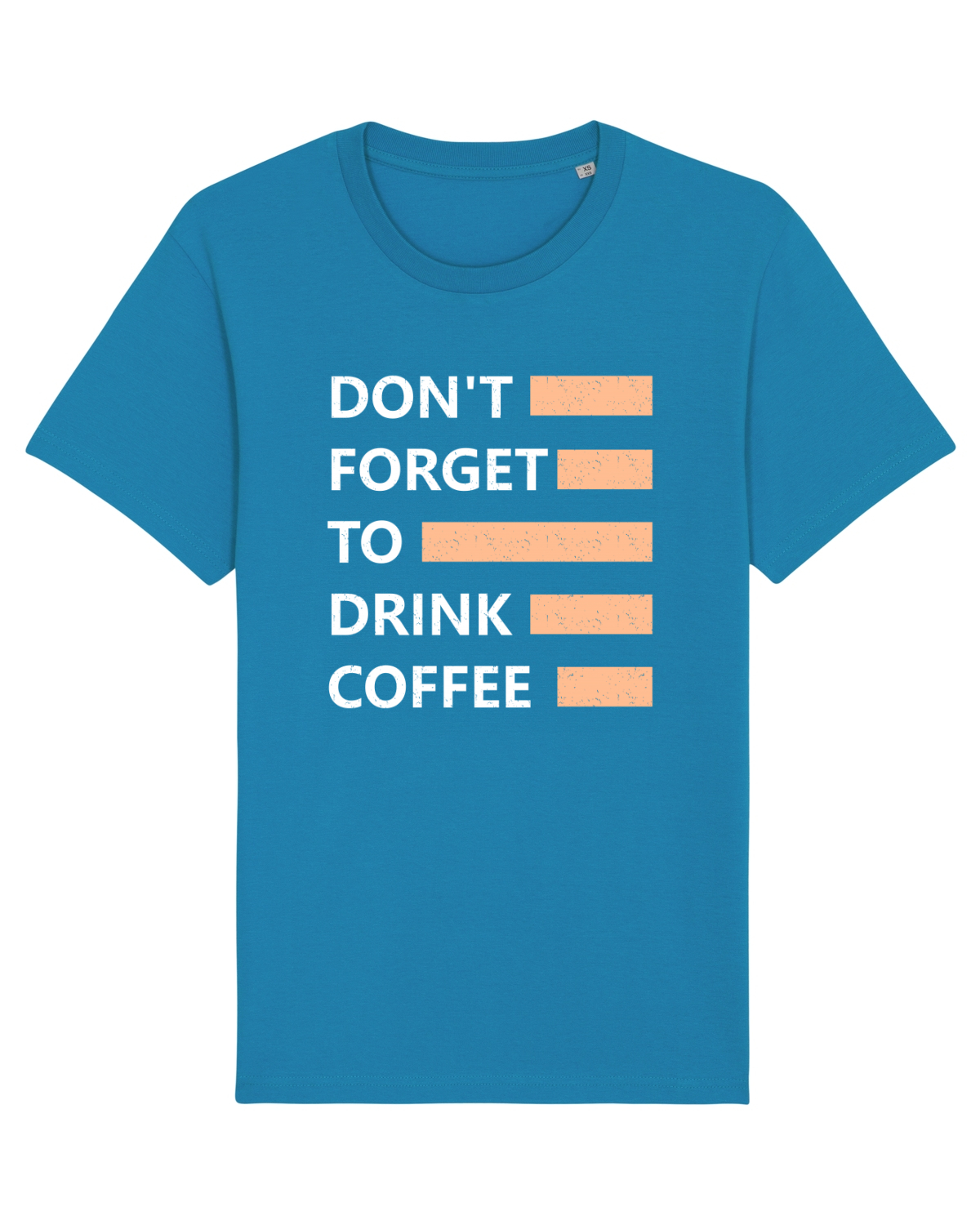 Tricou mânecă scurtă Unisex Rocker Azur