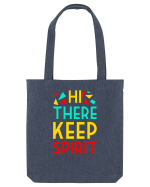 Hi There Keep Spirit Sacoșă textilă