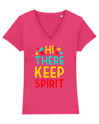 Hi There Keep Spirit Raspberry