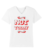 Not Today Tricou mânecă scurtă guler V Bărbat Presenter