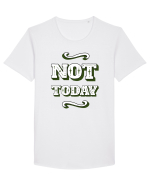 Not Today Tricou mânecă scurtă guler larg Bărbat Skater