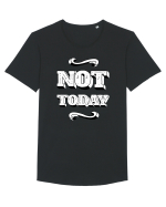 Not Today Tricou mânecă scurtă guler larg Bărbat Skater