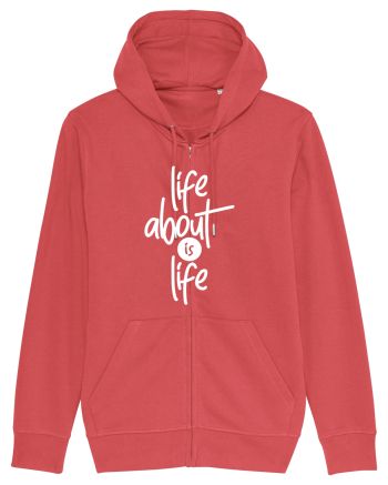 Life About Is Life Carmine Red