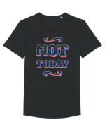 Not Today Tricou mânecă scurtă guler larg Bărbat Skater