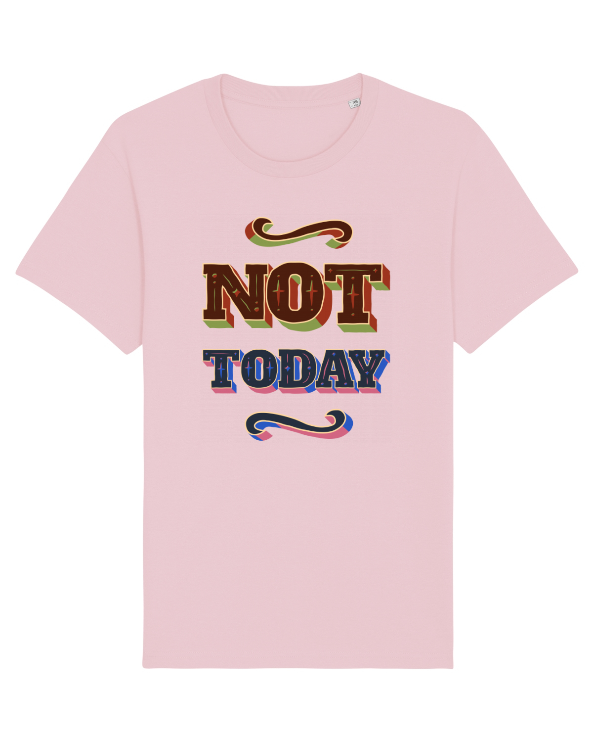 Tricou mânecă scurtă Unisex Rocker Cotton Pink