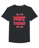 Not Today Tricou mânecă scurtă guler larg Bărbat Skater