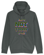 Not Today Hanorac cu fermoar Unisex Connector