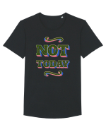 Not Today Tricou mânecă scurtă guler larg Bărbat Skater