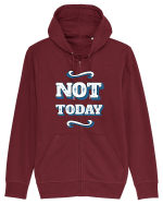 Not Today Hanorac cu fermoar Unisex Connector