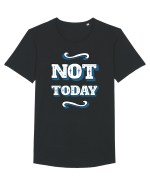 Not Today Tricou mânecă scurtă guler larg Bărbat Skater