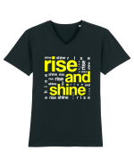 Rise And Shine Tricou mânecă scurtă guler V Bărbat Presenter