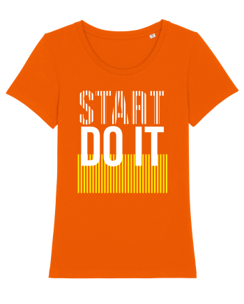 Start Do It Bright Orange