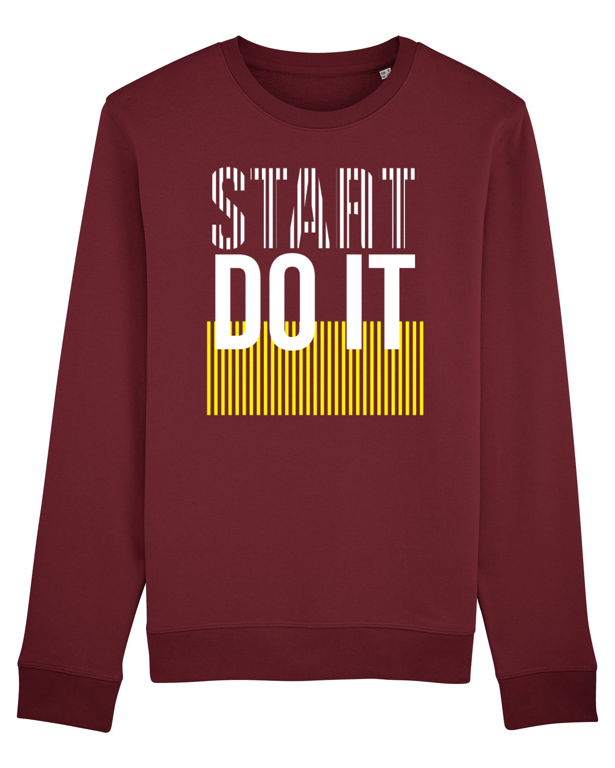 Bluză mânecă lungă Unisex Rise Burgundy