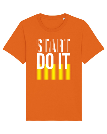 Start Do It Bright Orange