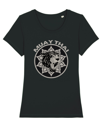 Muay Thai Fighter Black