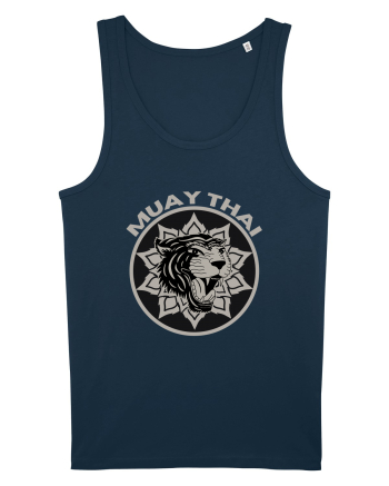 Muay Thai Fighter Navy