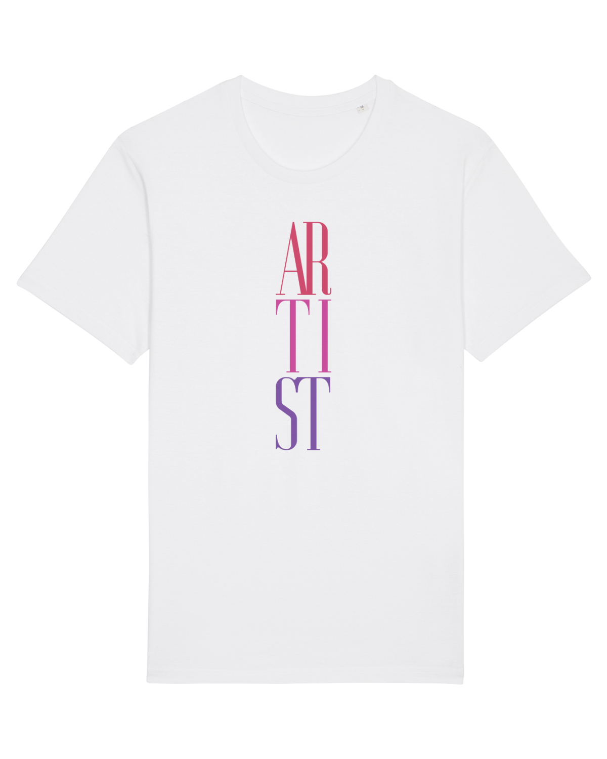 Tricou mânecă scurtă Unisex Rocker White