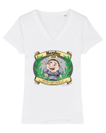 N-am, boss! - DEX altfel Tricou mânecă scurtă guler V Damă Evoker