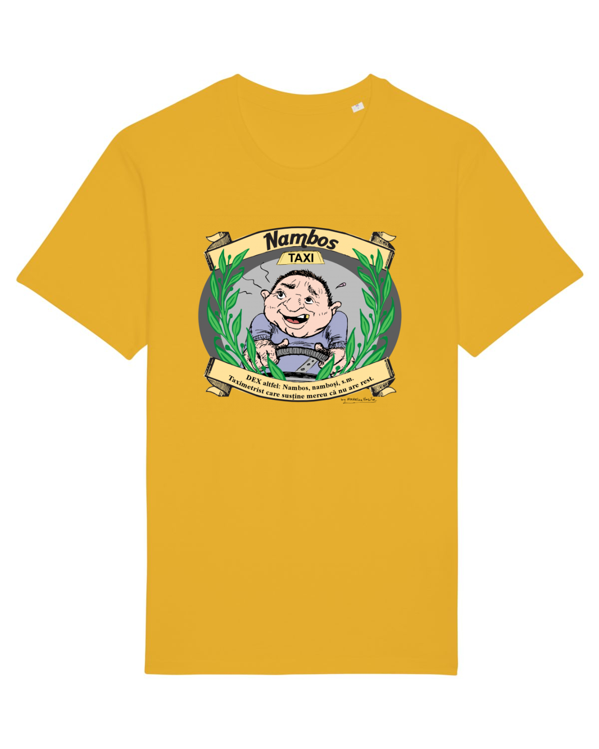 Tricou mânecă scurtă Unisex Rocker Spectra Yellow