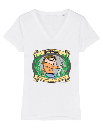 Limba Romanga / Romana  / manga- DEX altfel White