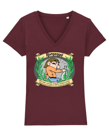 Limba Romanga / Romana  / manga- DEX altfel Burgundy