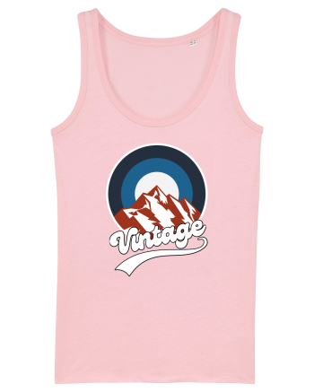 Vintage Mountain Cotton Pink