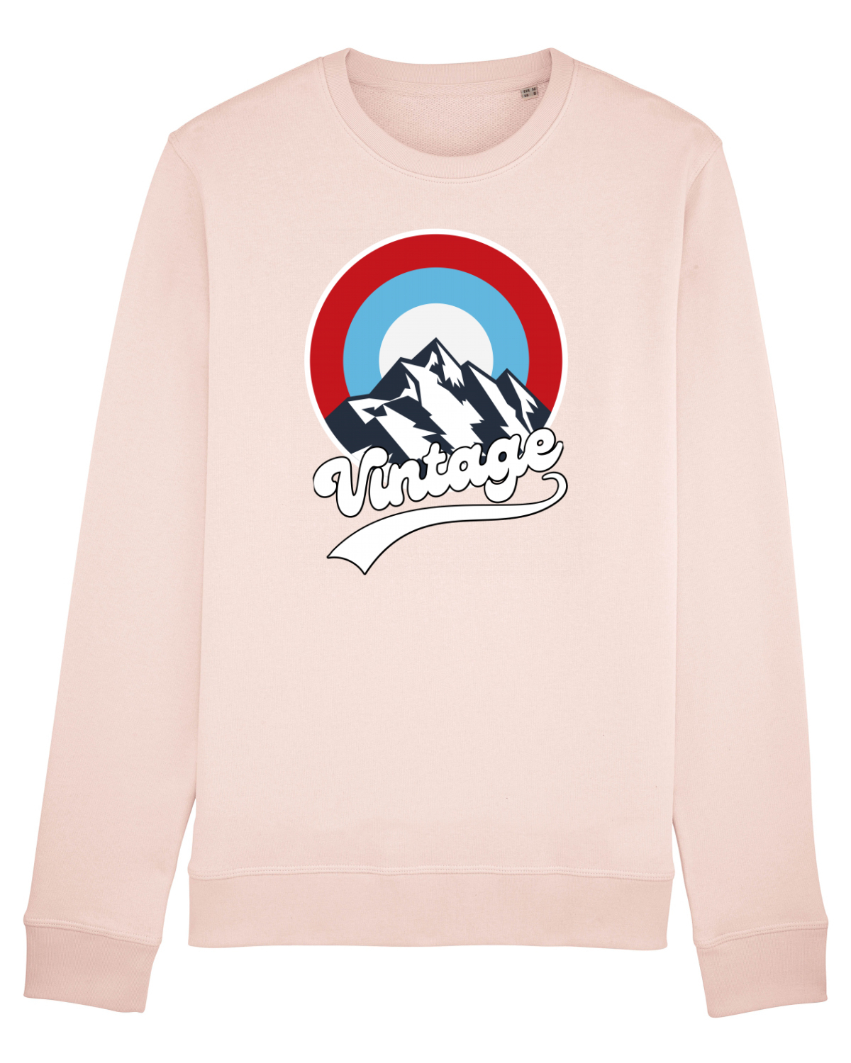 Bluză mânecă lungă Unisex Rise Candy Pink