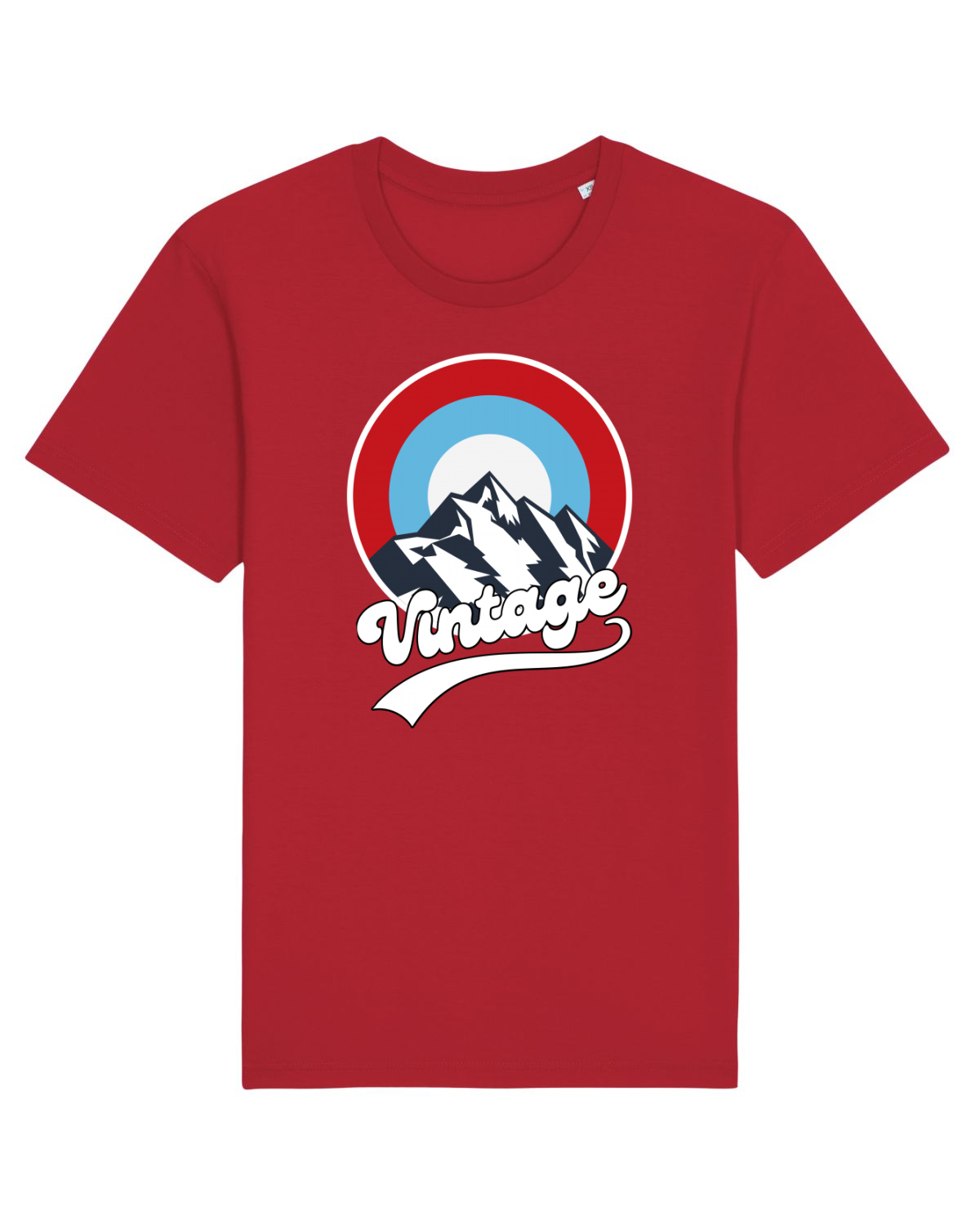 Tricou mânecă scurtă Unisex Rocker Red