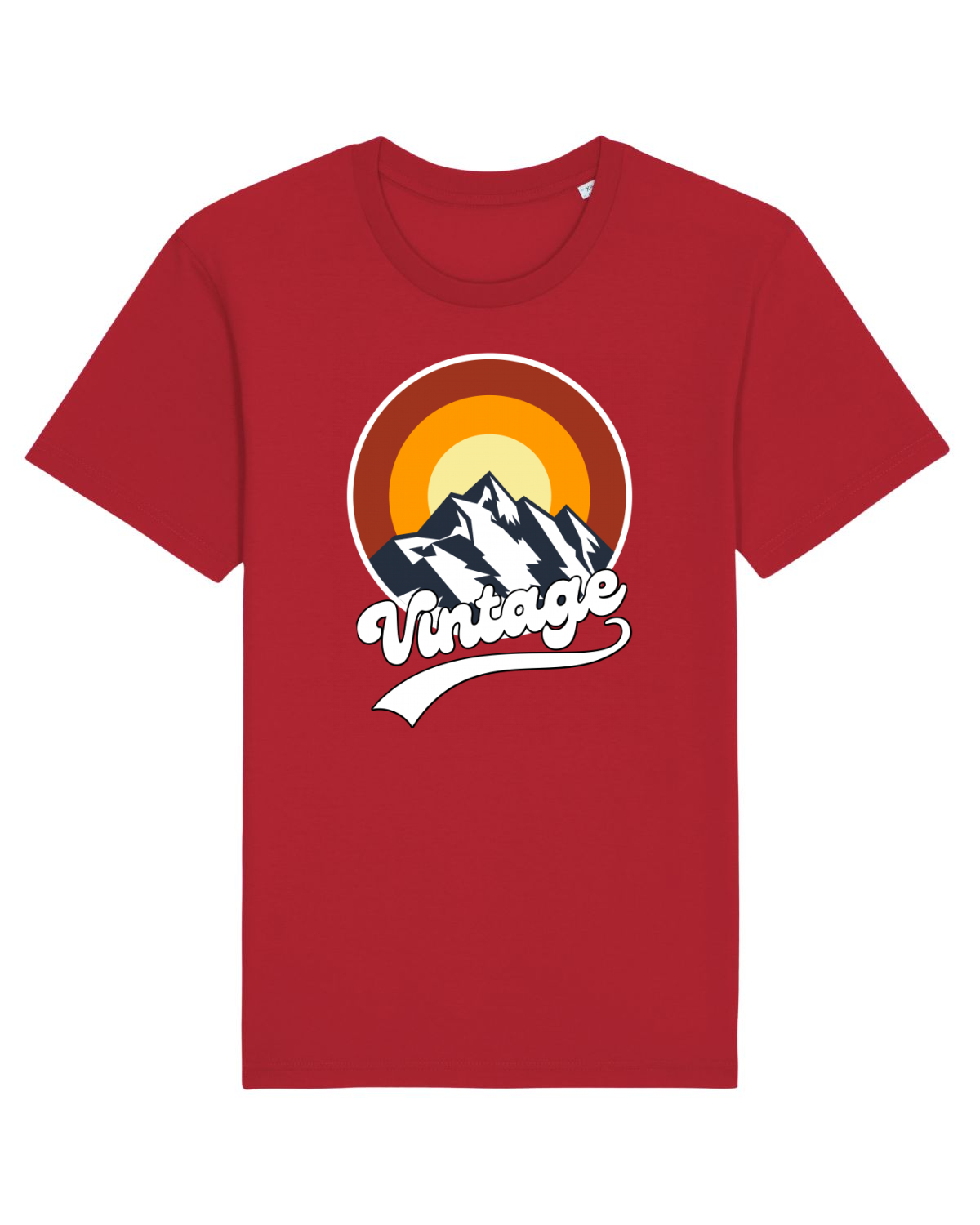 Tricou mânecă scurtă Unisex Rocker Red