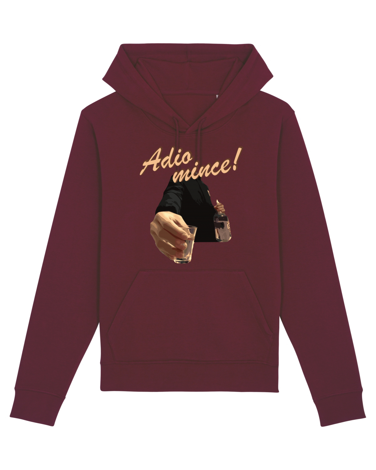Hanorac Unisex Drummer Burgundy
