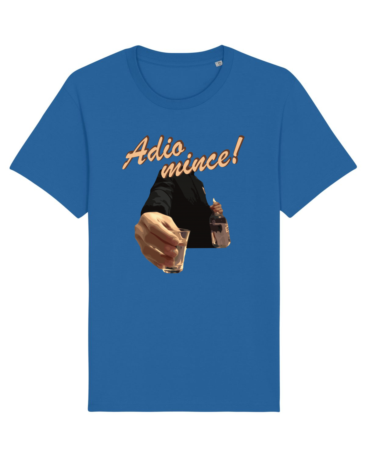 Tricou mânecă scurtă Unisex Rocker Royal Blue