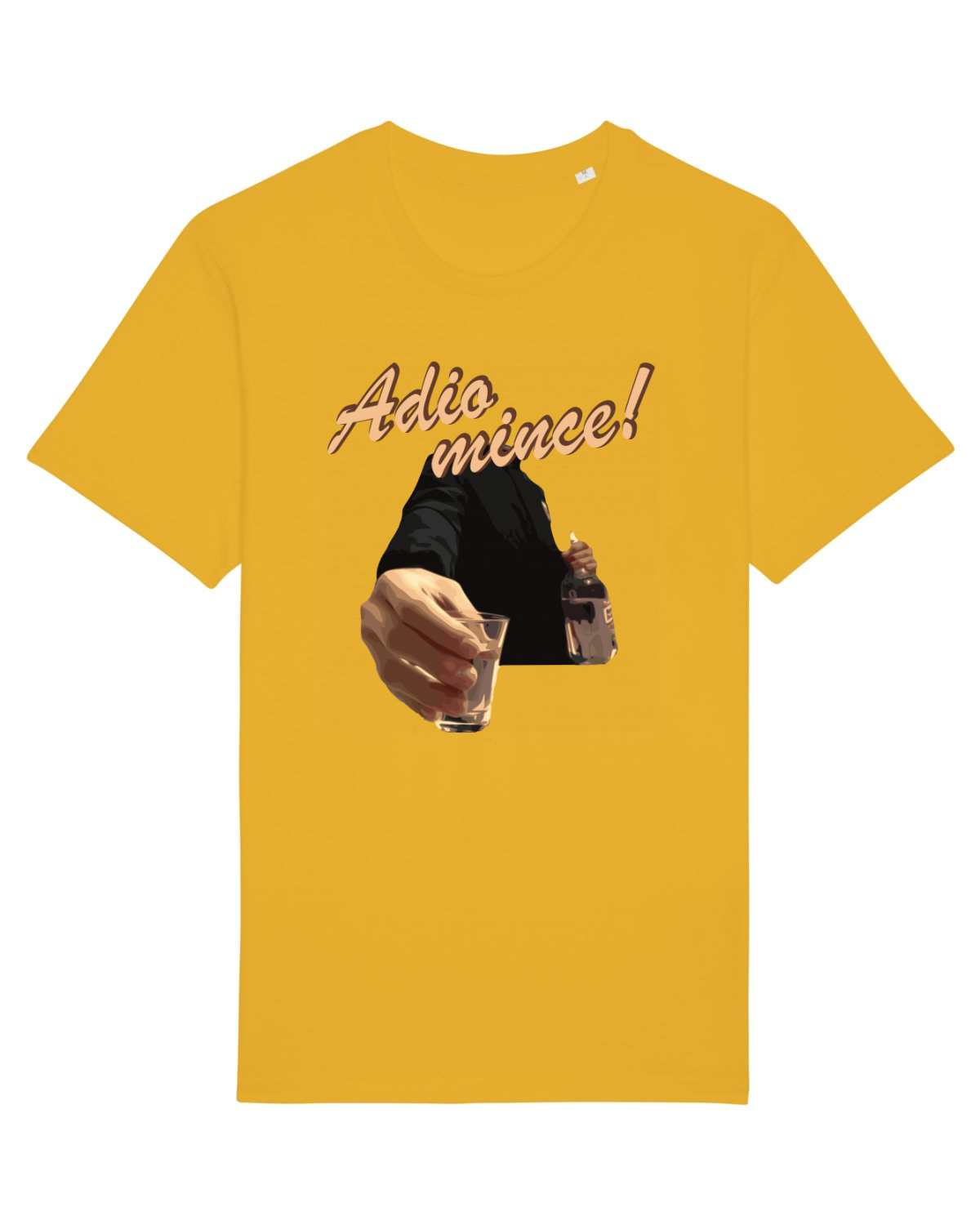 Tricou mânecă scurtă Unisex Rocker Spectra Yellow