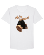 Adio mince! Tricou mânecă scurtă guler larg Bărbat Skater