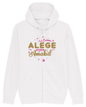 Alege să fii amabil White