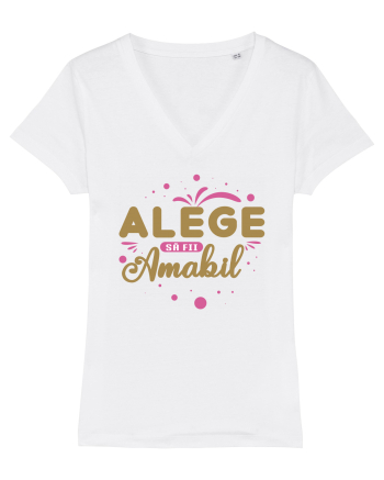 Alege să fii amabil White
