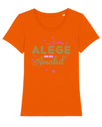 Alege să fii amabil Bright Orange