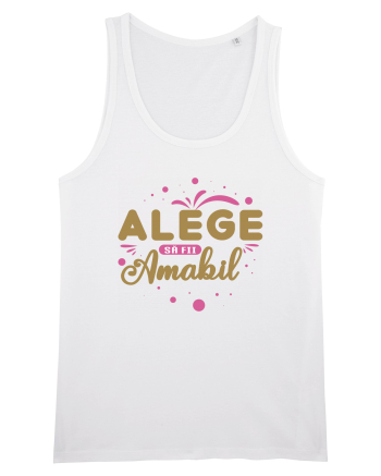 Alege să fii amabil White